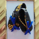 Baby Shoes 3-6 Mo. Girls - Handmade NFL Pittsburg Steelers Booties w/Sequin and Beading