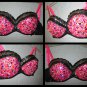 Pretty In Pink Rave Bra 34B