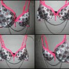 Plaid Rave Bra 34B