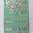 Serenata Inn Mexican Restaurant - Long Beach, California 20 Strike Matchbook Cover Serenata Inn Mexican Restaurant - Long Beach, California 20 Strike Matchbook Cover