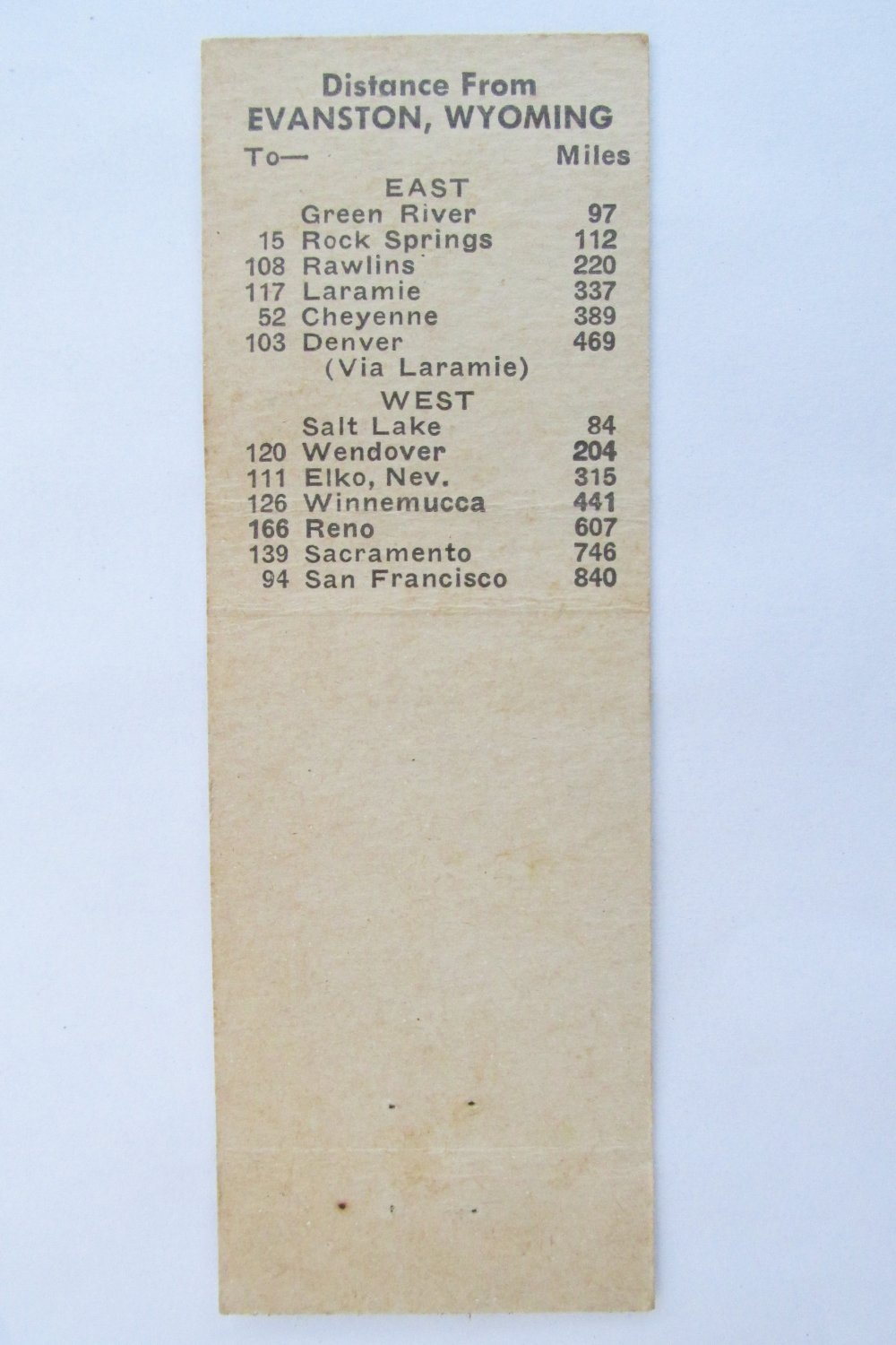 Nick's Bar & Liquor Store Evanston, Wyoming Cocktail Lounge 20FS
