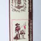 La Hacienda Mexican/American Restaurant New Mexico NM 20 Strike Matchbook Cover La Hacienda Mexican/American Restaurant New Mexico NM 20 Strike Matchbook Cover