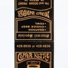 Copper Kettle Restaurant Virginia Beach VA 20 Front Strike Matchbook Match Cover Copper Kettle Restaurant Virginia Beach VA 20 Front Strike Matchbook Match Cover