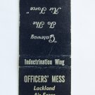 Lackland Air Force Base San Antonio Texas Vintage Military 20 Strike Match Cover