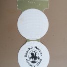 Rancho Murieta Country Club Golf California Cameo Sports Matchbook Cover Die-Cut Rancho Murieta Country Club Golf California Cameo Sports Matchbook Cover Die-Cut
