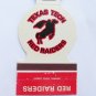 Texas Tech Red Raiders 1978 Schedule Football Jewelite Sports Matchbook Cover
