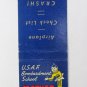 Mather Air Force Base California Bombardment School Military 20 FS Match Cover