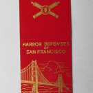 Fort Winfield Scott San Francisco California Military 20 Strike Matchbook Cover Fort Winfield Scott San Francisco California Military 20 Strike Matchbook Cover