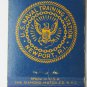 US Naval Training Newport Rhode Island RI Vintage Military 20 FS Matchbook Cover