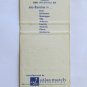 US Air Force Recruiting 25th Anniversary Oklahoma 20 FS Military Matchbook Cover