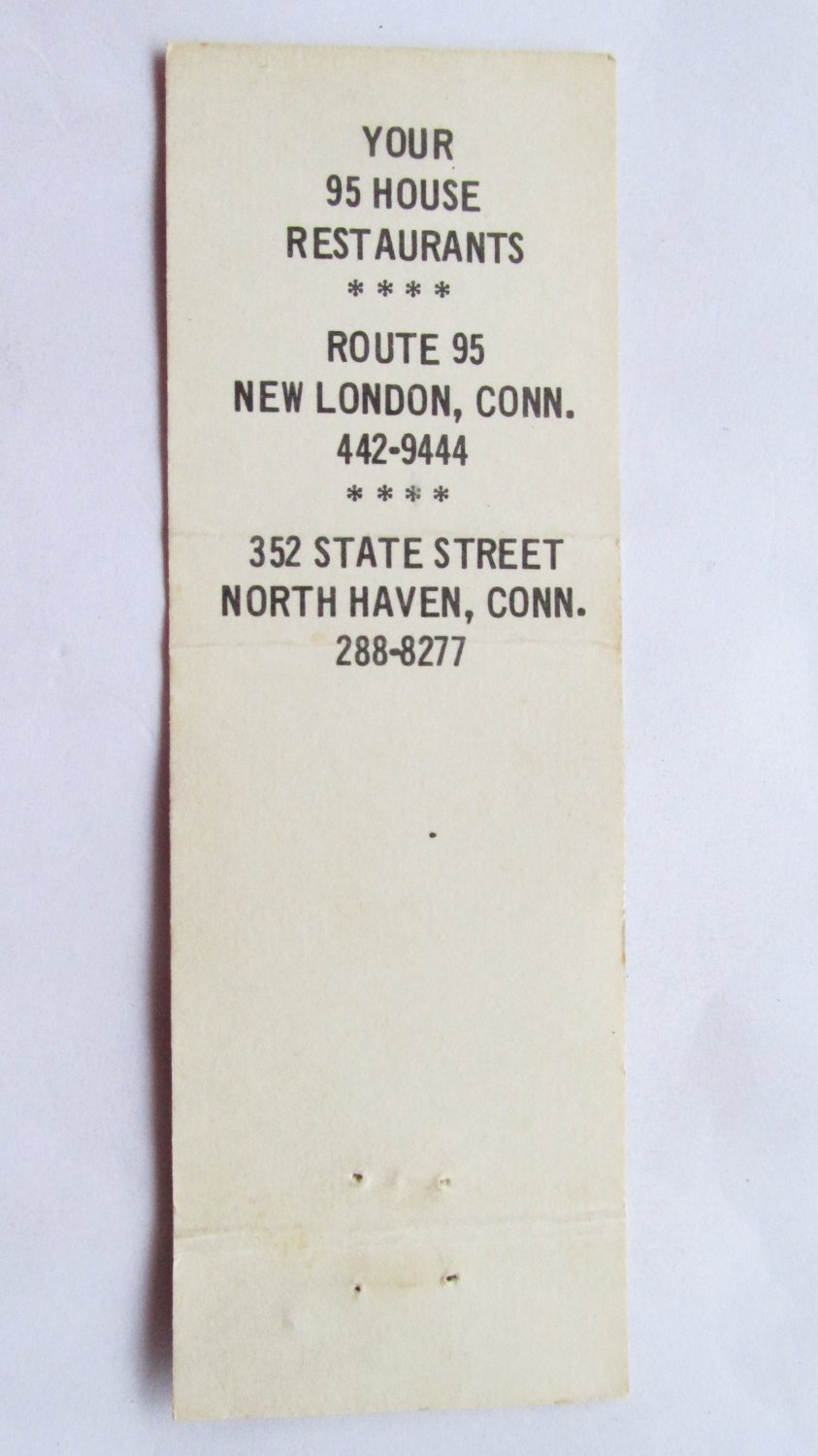 95 House Connecticut Restaurant New London/North Haven 20 Strike ...