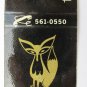 The Golden Fox - Brooklyn Park, Minnesota Restaurant 20 Strike Matchbook Cover