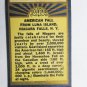 American Fall Luna Island Niagara Falls, NY 20 Strike Souvenir Matchbook Cover