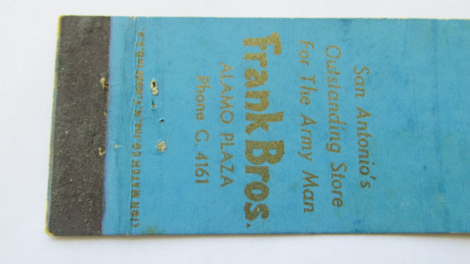 Fort Sam Houston Texas Frank Bros San Antonio 20 Strike Military