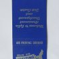 Eglin AFB Florida Air Proving Ground 20 Strike US Military Matchbook Match Cover