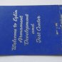 Eglin AFB Florida Air Proving Ground 20 Strike US Military Matchbook Match Cover