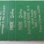Finke Gallery - Blowing Rock, North Carolina 30 Strike Matchbook Cover Art NC