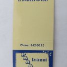 Paradise Restaurant /Lounge - Omaha, Nebraska 20 Strike Matchbook Match Cover NE Paradise Restaurant /Lounge - Omaha, Nebraska 20 Strike Matchbook Match Cover NE