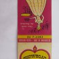 Showboat Sari-S Chicago River Floating Restaurant 20 Strike Matchbook Cover