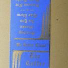 The Coffee Shop - Fargo, North Dakota Restaurant 20 Strike Matchbook Match Cover The Coffee Shop - Fargo, North Dakota Restaurant 20 Strike Matchbook Match Cover