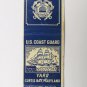 US Coast Guard Yard - Curtis Bay, Maryland 20 Strike Military Matchbook Cover MD