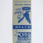WPAFB (Wright Patterson Air Force Base, Ohio) 20 Strike Military Matchbook Cover