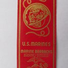 Philadelphia Navy Yard US Marines 20Strike Military Matchbook Cover Pennsylvania