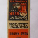 Brown Swan Inn - Harve De Grace, Maryland Restaurant 20 Strike Matchbook Cover Brown Swan Inn - Harve De Grace, Maryland Restaurant 20 Strike Matchbook Cover