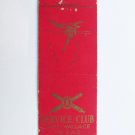 Camp Wallace Texas Service Club 20 Strike Military Matchbook Cover TX Matchcover Camp Wallace Texas Service Club 20 Strike Military Matchbook Cover TX Matchcover