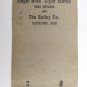 U.S. Army Air Forces 40 Strike Military Matchbook Cover Siegel Bros. Cigar Store