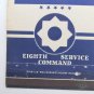 Eighth Service Command 40 Strike US Military Matchbook Cover Postcard Matchcover