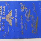 Army Air Forces Flying Sch- Eagle Pass, Texas 40 Strike Military Matchbook Cover