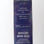 Vandenberg Air Force Base California 20Strike Military Matchbook Cover Aerospace