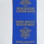 Camp Maxey Texas 20 Strike US Military Matchbook Cover Officers Mess Matchcover