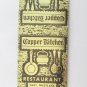 Copper Kitchen Restaurant - Seattle, Washington 20 Strike Matchbook Match Cover