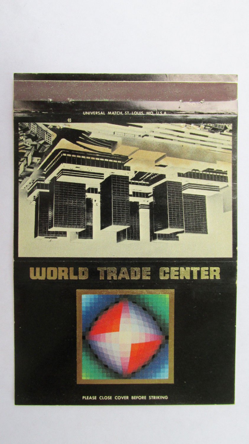 World Trade Center - Compagnie de Promotion 40 Strike Matchbook Cover Matchorama