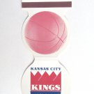 Kansas City Kings 1982-83 Basketball Schedule Sports Matchbook Cover Matchcover Kansas City Kings 1982-83 Basketball Schedule Sports Matchbook Cover Matchcover