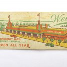 Weiss - Broad Channel Long Island, New York Restaurant 20 Strike Matchbook Cover