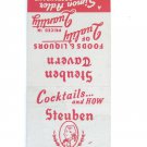 Steuben Tavern - New York City NY Restaurant 20 Strike Matchbook Cover Universal Steuben Tavern - New York City NY Restaurant 20 Strike Matchbook Cover Universal