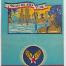 Gowen Field Boise, Idaho ID Vintage 40 Strike US Military Matchbook Match Cover