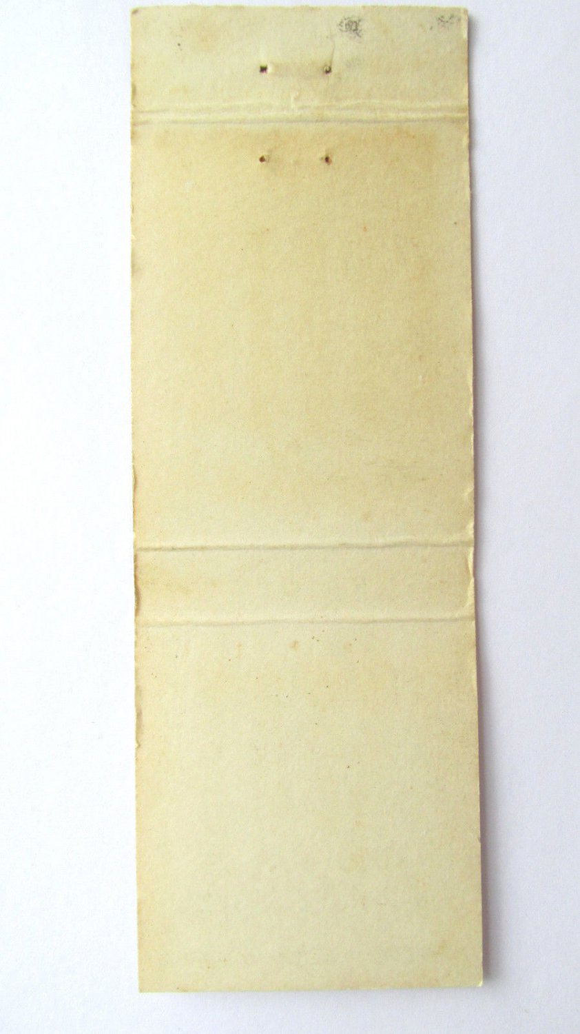 Hollow Log Oshkosh, Wisconsin Restaurant 20 Strike Matchbook Cover