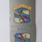 Strategic Air Command S.A.C. - 20 Strike US Military Matchbook Cover Matchcover