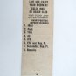 EAFB Air Proving Ground - Eglin Air Force Base Florida Military Matchbook Cover