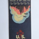 U.S. Navy - Our Finest Line of Defense 20 Strike Military Matchbook Match Cover U.S. Navy - Our Finest Line of Defense 20 Strike Military Matchbook Match Cover