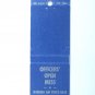 Dobbins Air Force Base - Marietta, Georgia 20 Strike Military Matchbook Cover GA