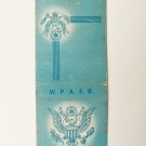 Wright Patterson Air Force Base Ohio 20 Strike US Military Matchbook Cover USAF