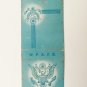 Wright Patterson Air Force Base Ohio 20 Strike US Military Matchbook Cover USAF