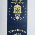 Robins AFB Georgia USAF Air Force Base 20 Strike Military Matchbook Cover Mess Robins AFB Georgia USAF Air Force Base 20 Strike Military Matchbook Cover Mess