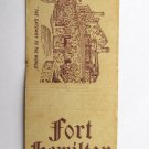 Fort Hamilton (New York) Officers Mess 20 Strike US Military Matchbook Cover NY Fort Hamilton (New York) Officers Mess 20 Strike US Military Matchbook Cover NY