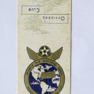 Mobile Air Material Area Brookley AFB Alabama 20 Strike Military Matchbook Cover